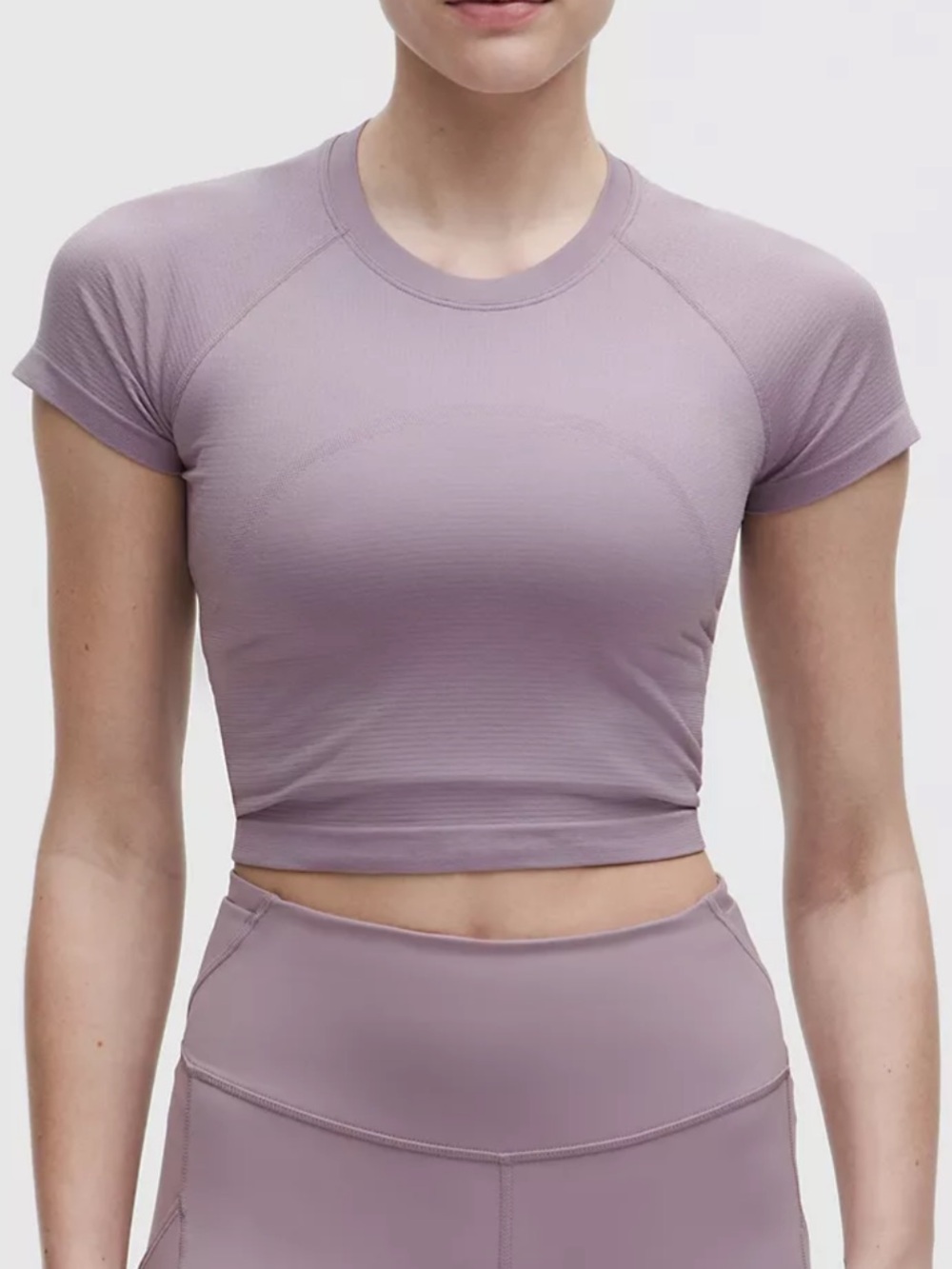 lululemon athletica Short-Sleeve Crew Tee in Lavender